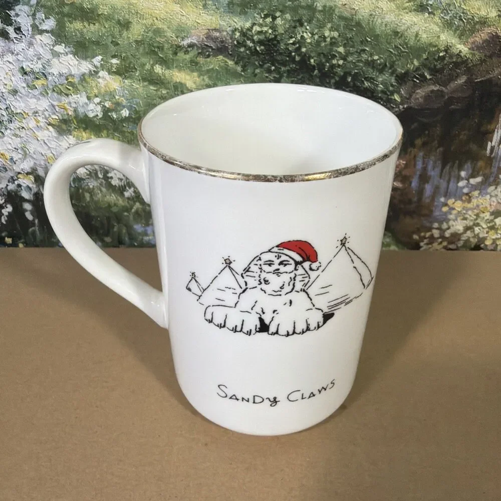Merry Masterpieces 1st Edition Sandy Claws Coffee Mug